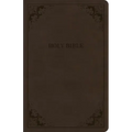 CSB Thinline Bible, Value Edition, Brown Leathertouch