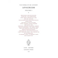 Sri Chinmoy: Aphorisms I