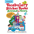 Kumon Vocabulary Sticker Books Around Town