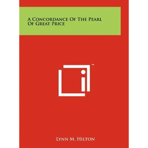A Concordance of the Pearl of Great Price