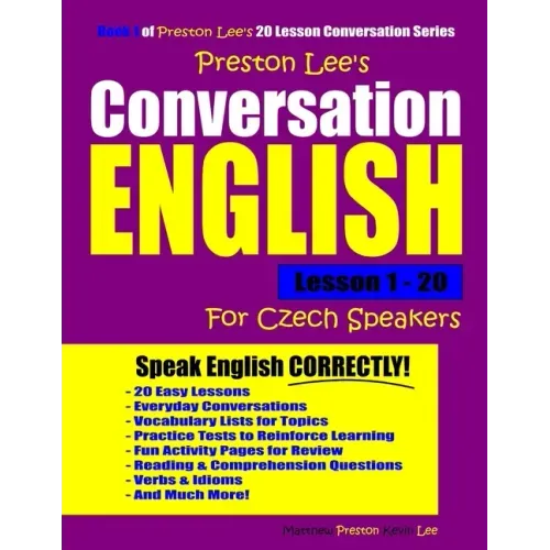 Preston Lee's Conversation English For Czech Speakers Lesson 1 - 20