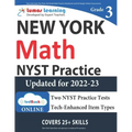 New York State Test Prep: 3rd Grade Math Practice Workbook and Full-length Online Assessments: NYST Study Guide