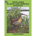 Wetlands Plants and Animals Coloring Book
