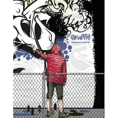 Graffiti Coloring Book for Grown-Ups 1