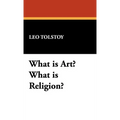 What Is Art? What Is Religion?