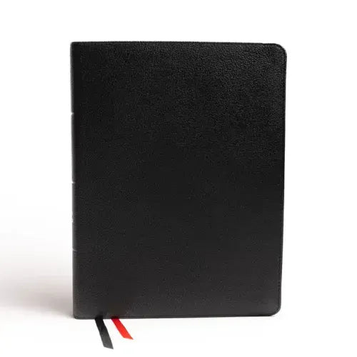 NASB Tony Evans Study Bible, Black Genuine Leather, Indexed: Advancing God's Kingdom Agenda