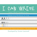 I Can Write: Uppercase and Lowercase Letter Handwriting Workbook