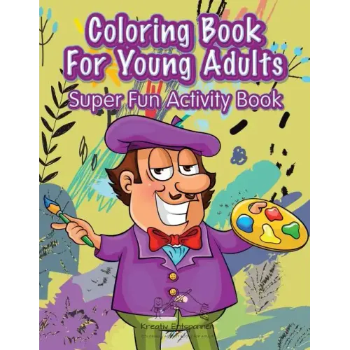 Coloring Book For Young Adults Super Fun Activity Book