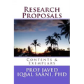 Research Proposals: Contents & Exemplars