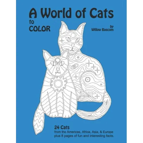 A World of Cats: to Color