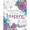 Inspire: Worship (Softcover): 100 Devotions for Coloring and Creative Journaling