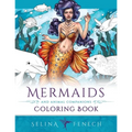 Mermaids and Animal Companions Coloring Book: Fantasy Coloring for Grown Ups