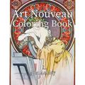 Art Nouveau Coloring Book: 30 Coloring Pages for Adults of Alphonse Mucha Illustrations