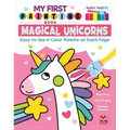 My First Painting Book: Magical Unicorns: Easy-To-Use 6-Color Palette on Each Page