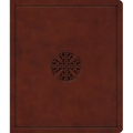 ESV Journaling Bible (Trutone, Brown, Mosaic Cross Design)