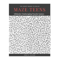 Maze Teens: Ultimate Challenging Puzzle Games Book, 100 Crazy Mazes to Solve, Large Print