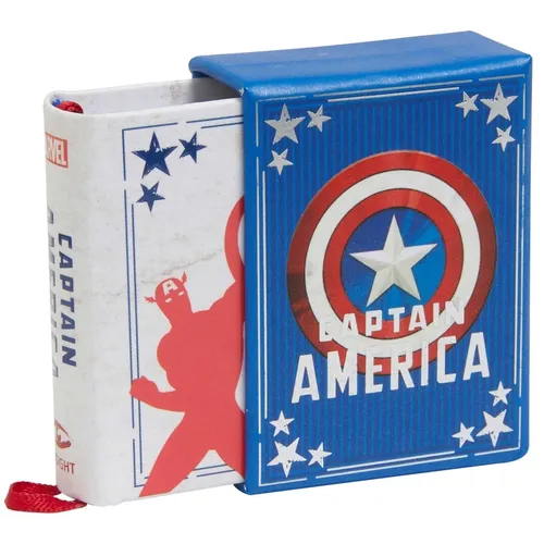 Marvel Comics: Captain America (Tiny Book): Inspirational Quotes from the First Avenger (Fits in the Palm of Your Hand, Stocking Stuffer, Novelty Geek