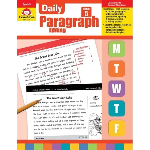 Daily Paragraph Editing, Grade 5 Teacher Edition