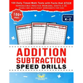 Addition Subtraction Speed Drills: 100 Daily Timed Math Tests with Facts that Stick, Reproducible Practice Problems, Digits 0-20, Double and Multi-Dig
