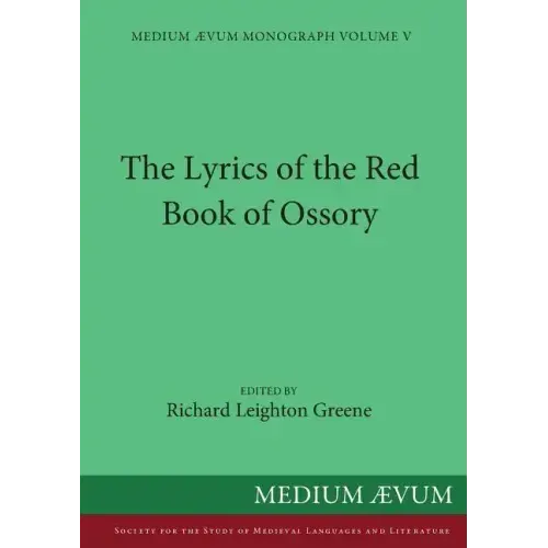 The Lyrics of the Red Book of Ossory