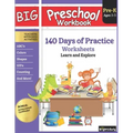 Big Preschool Workbook Ages 3 - 5: 140+ Days of PreK Curriculum Activities, Pre K Prep Learning Resources for 3 Year Olds, Educational Pre School Book