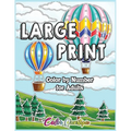 Large Print Color by Number for Adults: Coloring Book Volume 2 - A Variety of Simple, Easy Designs for Relaxation