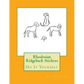 Rhodesian Ridgeback Stickers: Do It Yourself