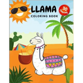 Llama Coloring Book: Crazy Colouring Book for Kids and Adults