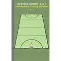 3D Field Hockey 2 in 1 Tacticboard and Training Book: Tactics/strategies/drills for trainer/coaches, notebook, training, exercise, exercises, drills,