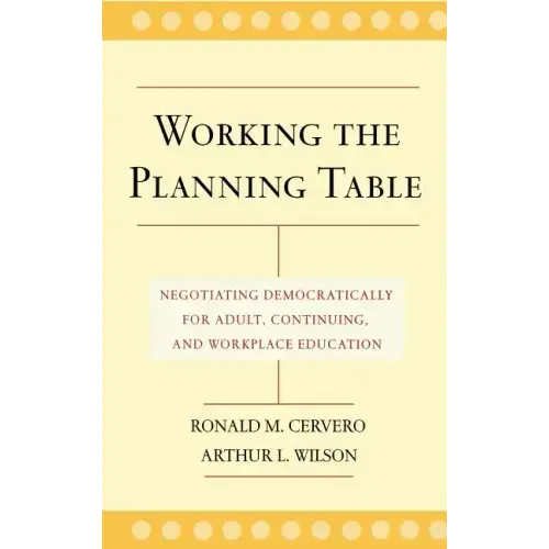 Working Planning Table Negotiating
