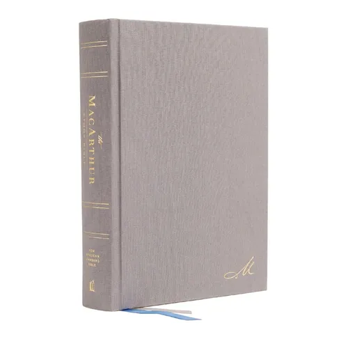 Nasb, MacArthur Study Bible, 2nd Edition, Hardcover, Gray, Comfort Print: Unleashing God's Truth One Verse at a Time