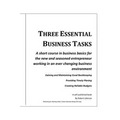 Three Essential Business Tasks: Good Bookkeeping, Timely Planning, Reliable Budgeting