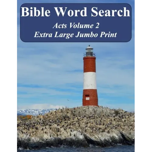 Bible Word Search Acts Volume 2: King James Version Extra Large Jumbo Print