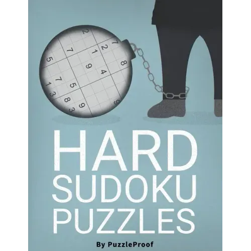Hard Sudoku Puzzles For Adults - Hard, Very Hard And Extreme: Difficult Sudoku Puzzle Book. Total 180 Challenging Sudoku puzzles. 60 Hard, 60 Very Har