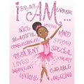 I Am Enough, I Am Special, I Am Unique: Positive Affirmations for African American Girls Empowering Coloring Book for Black and Brown Girls with Natur