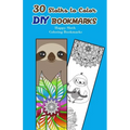 30 Sloths to Color DIY Bookmarks: Happy Sloth Coloring Bookmarks