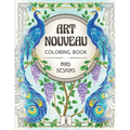 Art Nouveau Coloring Book: Bird Designs: (Exotic Birds, Blooms and Luscious Gardens)
