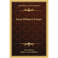 Joyce Kilmer's Essays
