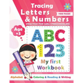 Tracing Numbers & letters practice for Girls Preschoolers: Preschool Learning Book / Learn tracing numbers and letters for girls ages +3 and Alphabet