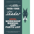 Ariel Leader & Arrow 1958-1966 Factory Workshop Manual & Illustrated Parts List