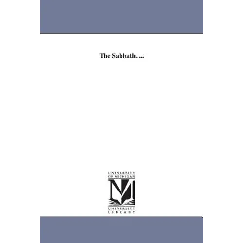 The Sabbath. ...