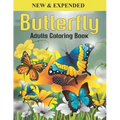 Butterfly Adults Coloring Book: An Butterfly Coloring Book with Fun Easy, Amusement, Stress Relieving & much more For Adults, Men, Girls, Boys & Teens