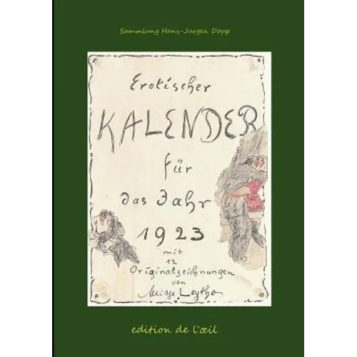 Mitja Leytho Erotischer Kalender 1923