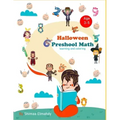 Halloween preschool math learning and coloring