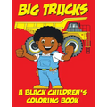 Big Trucks - A Black Children's Coloring Book