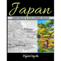 Japan Grayscale Coloring Book: Adult Coloring Book with Beautiful Images from Japan.