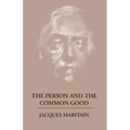 The Person and the Common Good