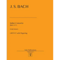 Italian Concerto: Urtext with fingering