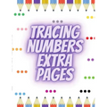 Tracing Numbers Extra Pages