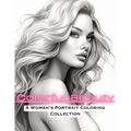 Colorful Beauty: A Women's Portrait Coloring Book